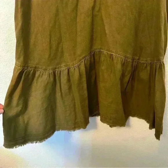 PILCRO - Green Cap Sleeve Dress - Picture 3 of 7